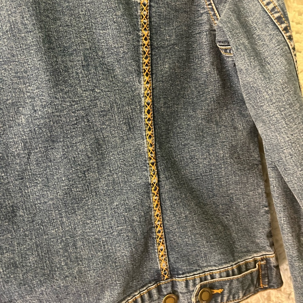 Will Smith Medium Denim Jacket With Some Great De… - image 3
